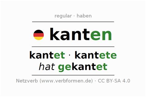 bet i kanten|German.